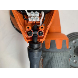 Замена шнура питания Ridgid R2601