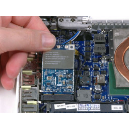 Замена карты MacBook Core 2 Duo AirPort